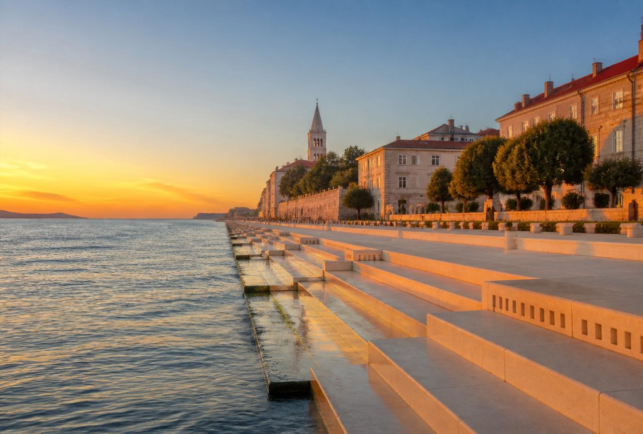Zadar City — private transfer destination from Zadar Airport